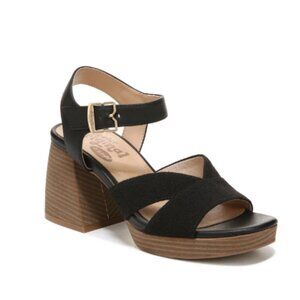 NWOT Dr. Scholl's Shoes Womens Mariah Faux Leather Ankle Strap Heels